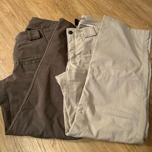 5.11 Women’s Tactical Cargo Pants - Brown & Tan Size 8